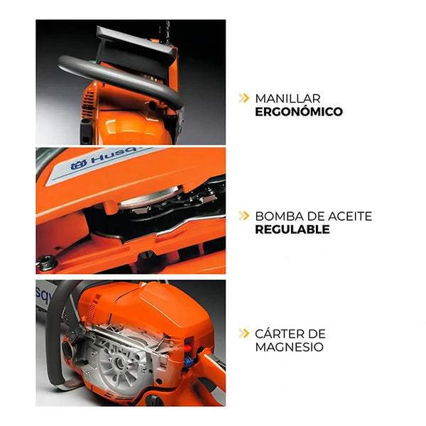Motosierra Potente para Trabajo Pesado