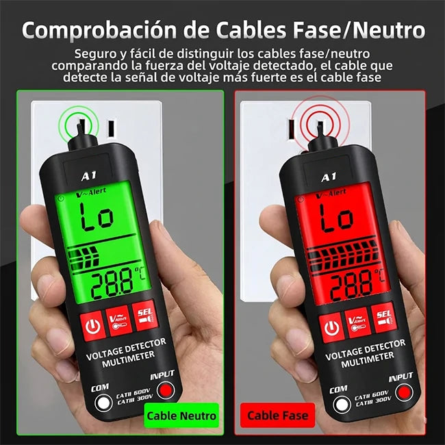 Multímetro Digital Inteligente Multifunción
