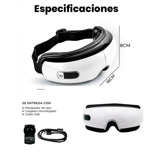 Gafas Masajeadoras De Ojos Relajantes