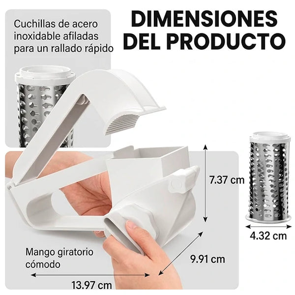 Rallador Rotatorio Manual