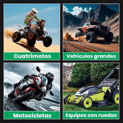 Kit de Reparación de Neumáticos Pinchados