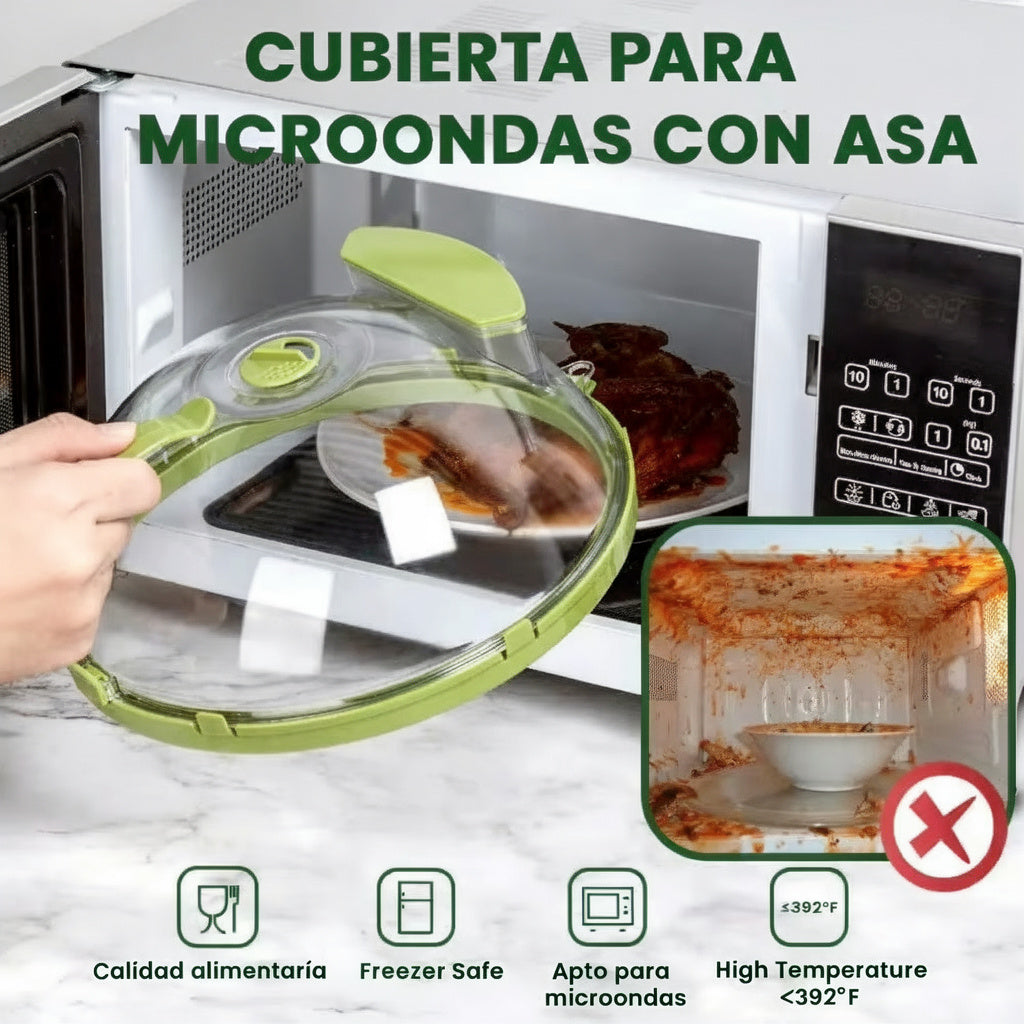 Tapa Vaporizadora para Microondas
