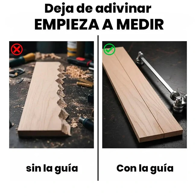 Guía De Posicionamiento Calibrador Para Corte Sierra Circular