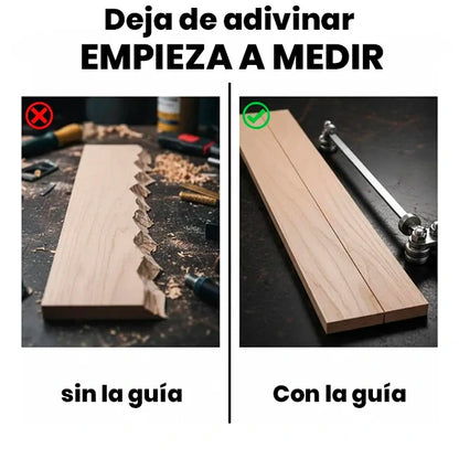 Guía De Posicionamiento Calibrador Para Corte Sierra Circular