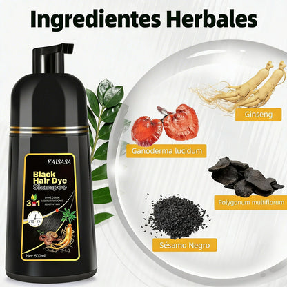 Shampoo Cubre Canas 3 En 1 Cobertura En Minutos