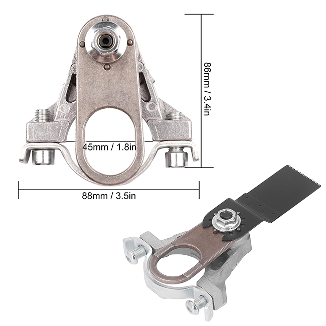 Kit Adaptador Cabezal Oscilante para Pulidora