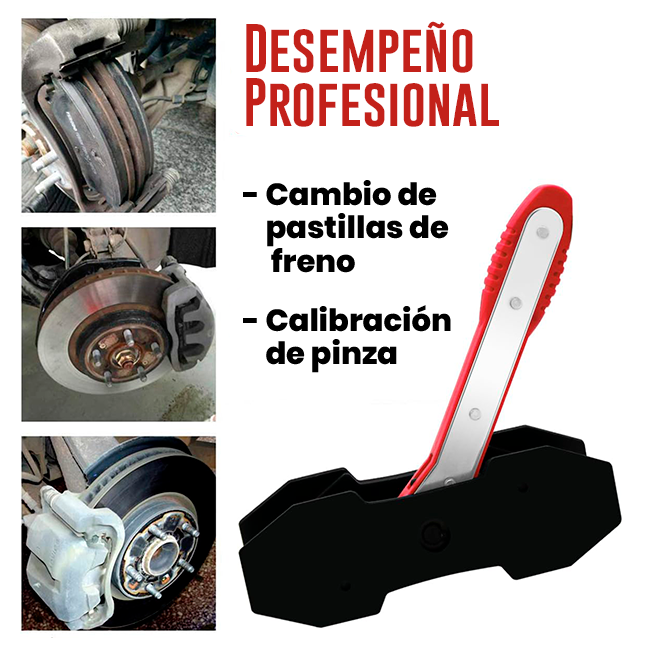Herramienta para esparcir pistones de Frenos