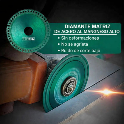 Disco Corte Diamante Indestructible  Multifuncional x3