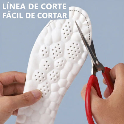Plantillas Anatómicas Cloud Step Con Amortiguación Par x2
