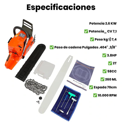 Motosierra Huskvarna 61 Profesional