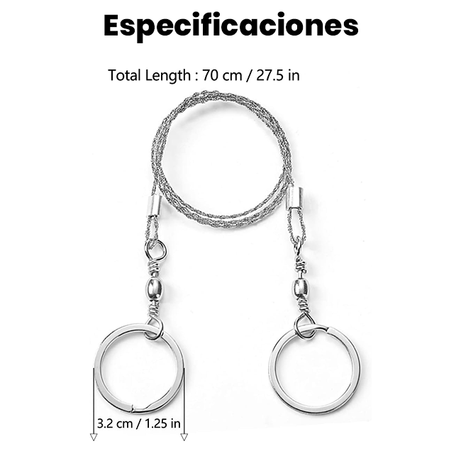 Sierra  Alambre en Espiral 🎁 Pague 1, Lleve 2 🎁