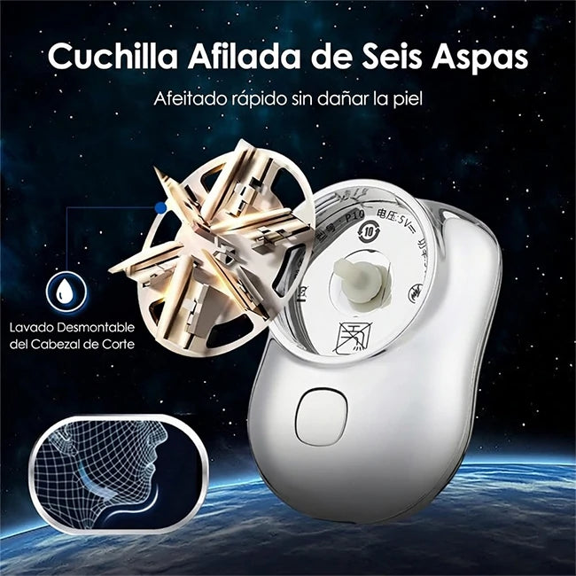 Mini Afeitadora Eléctrica Portátil USB x2