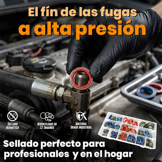 Kit 245 Piezas Arandelas Selladoras Surtidas 12 Tamaños