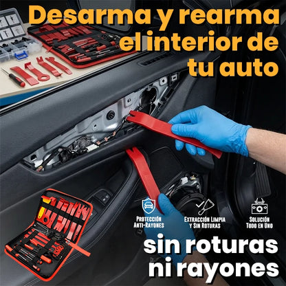 Kit x88 Piezas Herramientas De Extracción De Piezas Interior Automóviles