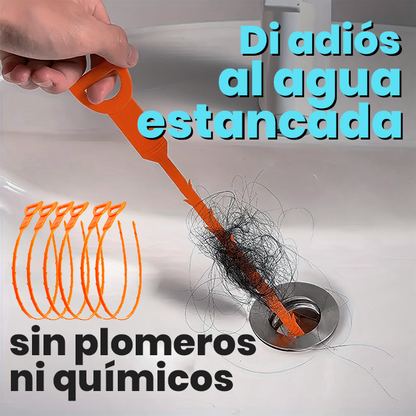 Kit de Limpiadores de Drenaje x6