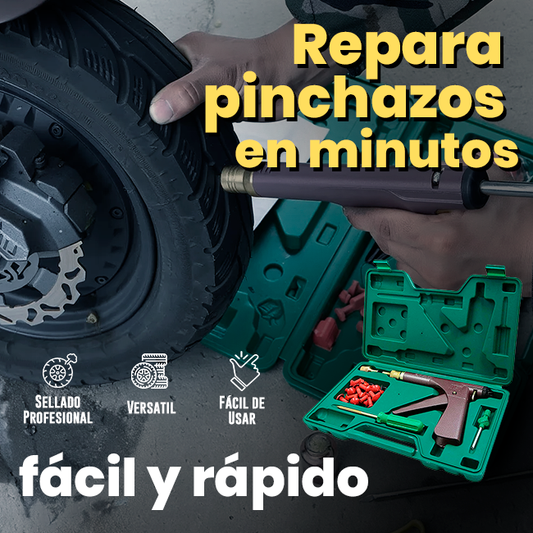 Kit de Reparación de Neumáticos Pinchados