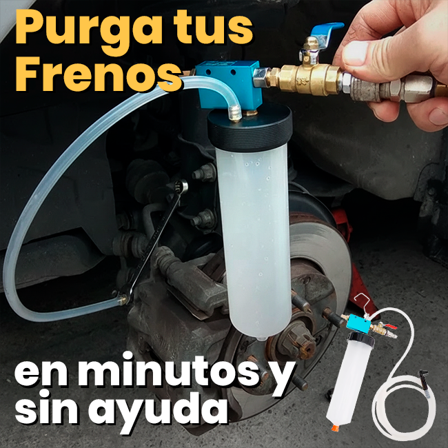 Kit Profesional Extractor de Líquido de Frenos