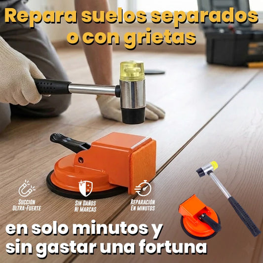 Kit Reparación Suelos Laminados Ventosa+Martillo