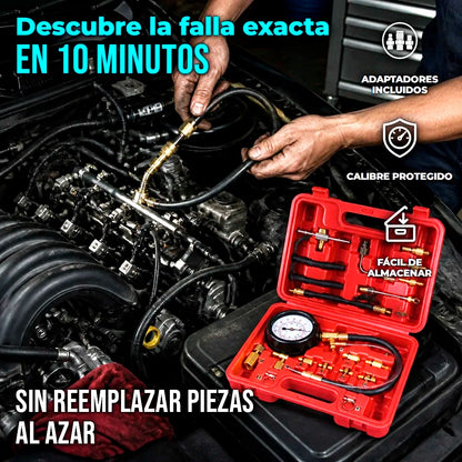 Kit Medidor De Presión Inyector De Combustible Diagnóstico Universal