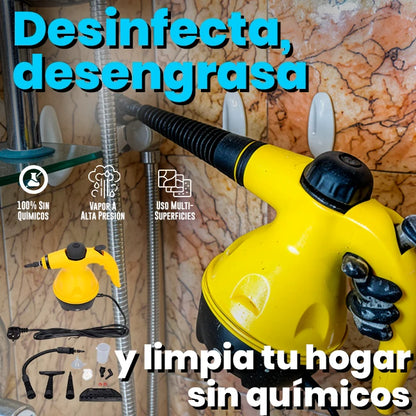 Limpiador Eléctrico Portátil a Vapor