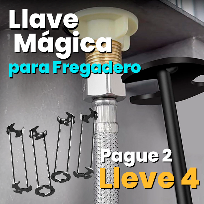 Llave Mágica plomería 🎁 Pague 2, Lleve 4