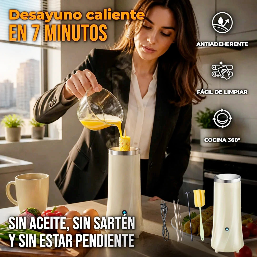 Máquina Eléctrica De Rollos De Huevo Automática