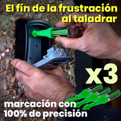 Marcador Spray para Agujeros Profundos x3