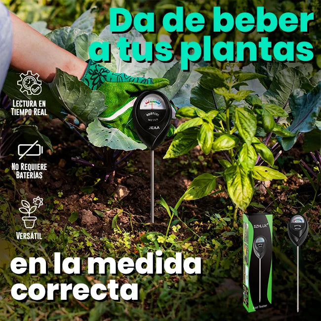 Medidor De Humedad De Suelo Para Plantas Y Jardines