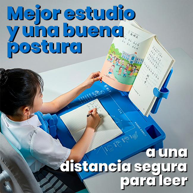 Mesa Protectora de Visión y  Corrector de Postura