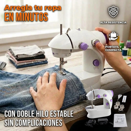 Mini Máquina De Coser Eléctrica Portátil