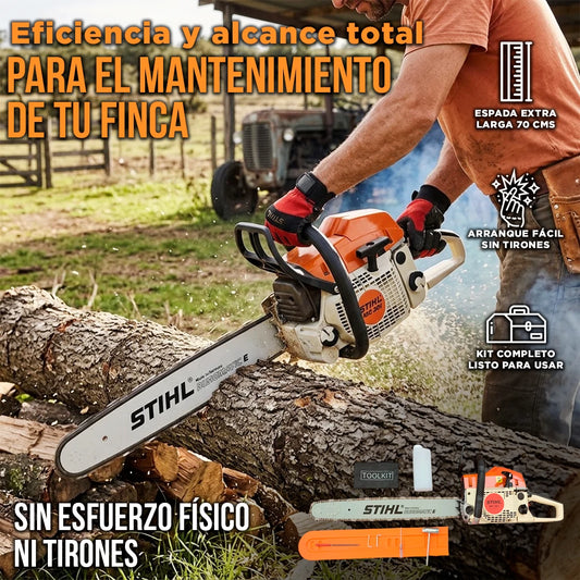Motosierra Stihl MS-381 Profesional - Espada De 70 Cms