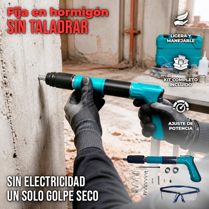 Kit Pistola Fijadora De Clavos Hormigón