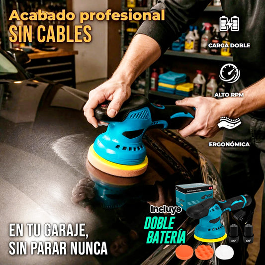 Kit Polichadora Eléctrica Inalámbrica Doble Batería