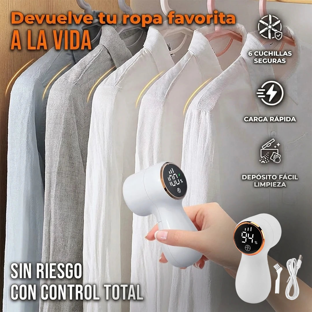Quitamotas Inalámbrico Pantalla Digital 3 Velocidades