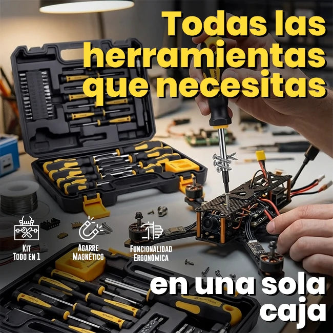 Set 43 Piezas Destornilladores Magnéticos Multi Propósito