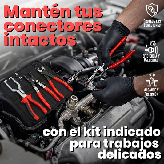 Set 4 Alicates Profesionales Desconexión Y Extracción