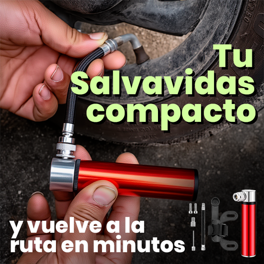 Kit Mini Inflador de Neumáticos
