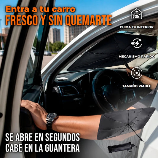 Sombrilla Plegable Para Parabrisas De Carro Con Protección UV