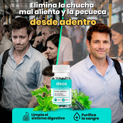 Suplemento Desodorizante Corporal Interno DEOS