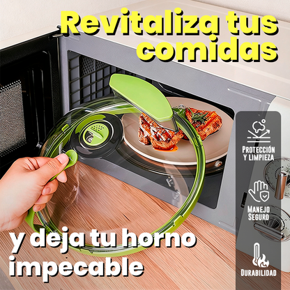 Tapa Vaporizadora para Microondas