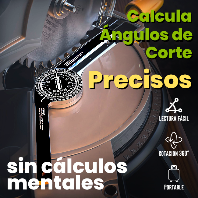 Transportador de Ángulos para Cortes