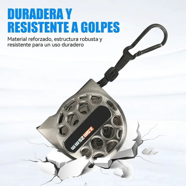 Cinta Métrica Industrial Galvanizada 7.5m Con Autobloqueo y Carcasa ABS Antigolpes