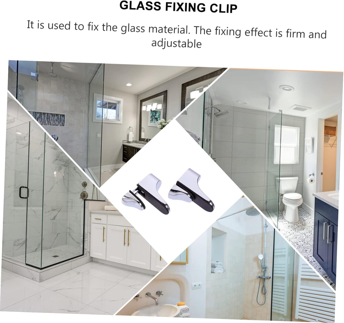 Sujeta Vidrios Elegante