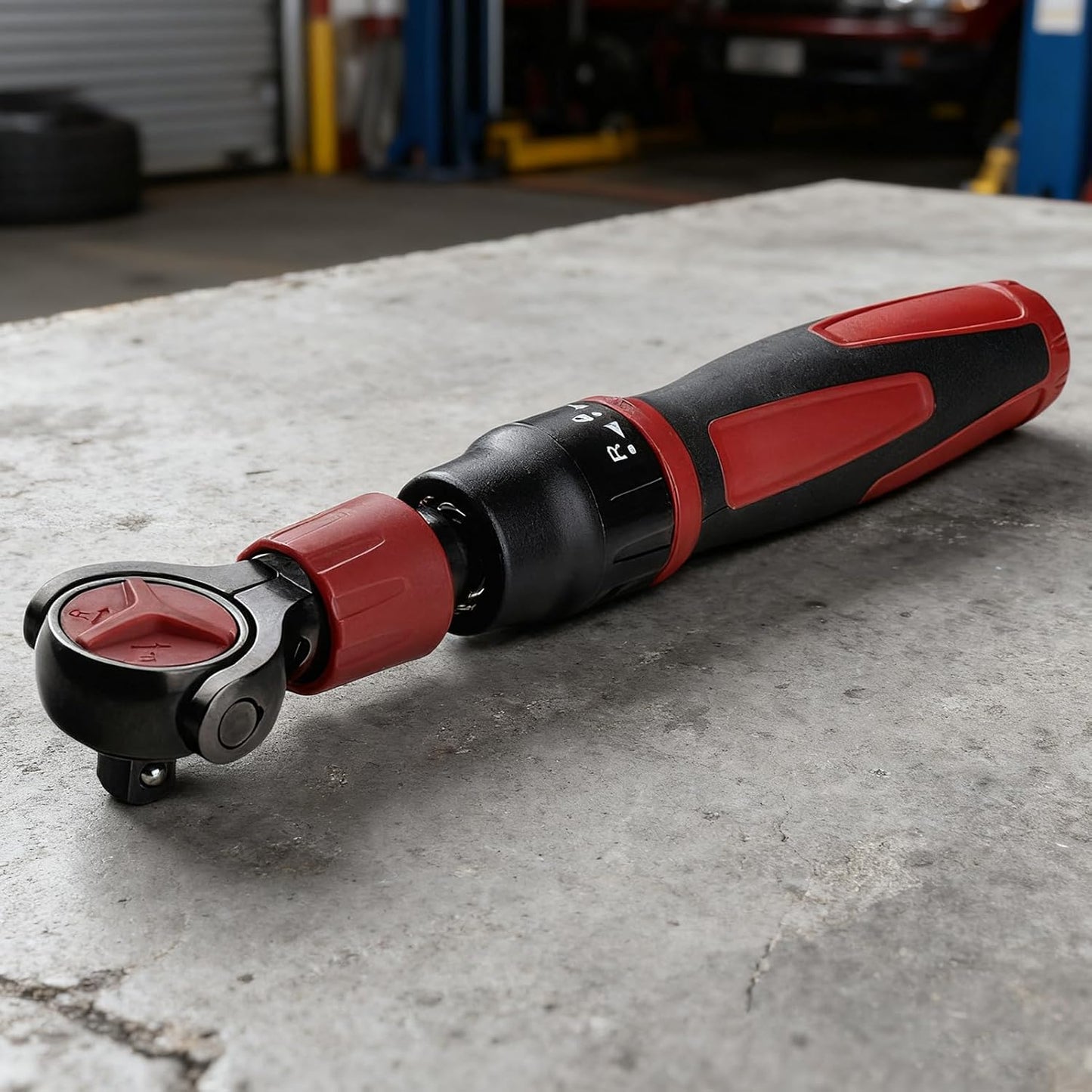 Llave Trinquete Extensible de Cabeza Giratoria