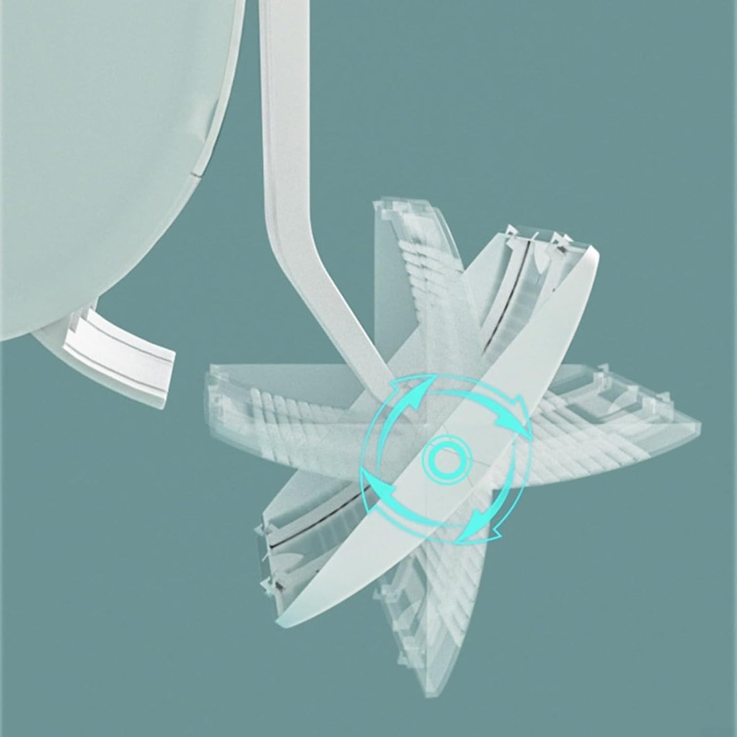 Deflector Aire Acondicionado De Pared Ajustable