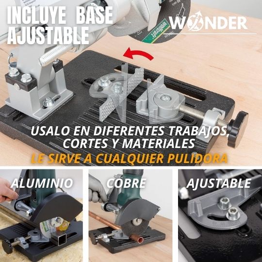 Soporte Versátil para Amoladora