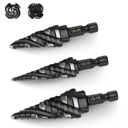 Broca escalonada Metal Fast x3