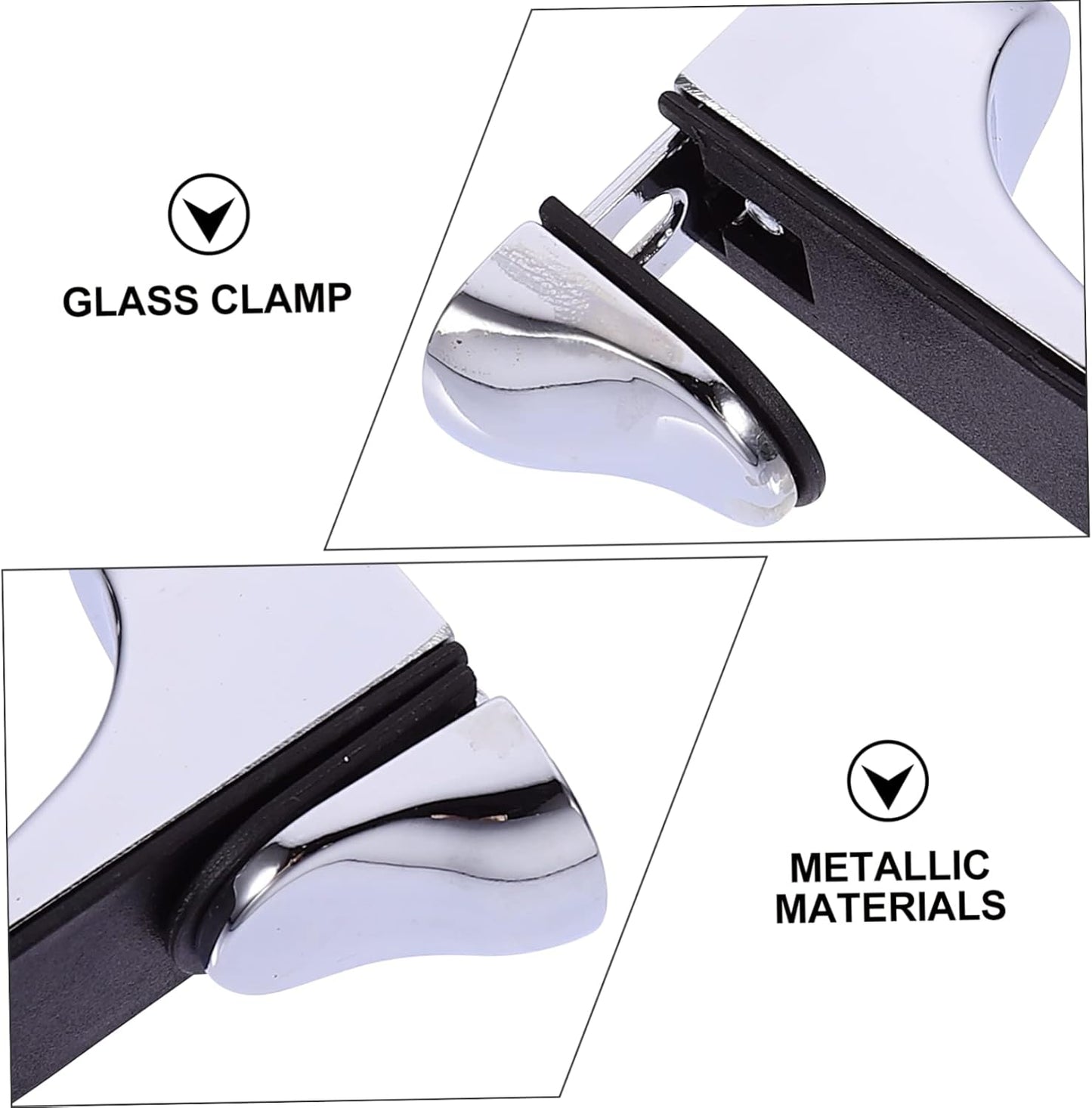 Sujeta Vidrios Elegante