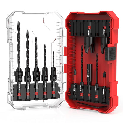 Set x15 Piezas Brocas Avellanadoras
