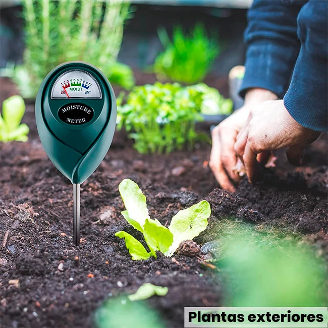 Medidor De Humedad De Suelo Para Plantas Y Jardines